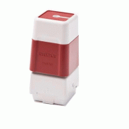 Brother PR2020R6P Pack de 6 Montures de Timbres ORIGINALES - 20x20mm - Couleur Rouge - PR2020R6P