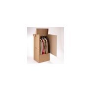 Carton penderie - carton &amp; accessoires - format 125 cm x 58 cm x 53 cm