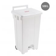 Poubelle avec fond embouti 100 litres - Eratos - Poubelles Inox - référence  CC-100 - Stock-Direct CHR