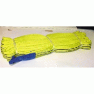 Élingue tubulaire sans fin 90mm - Norme NF EN 1492-2-2000 - Polyester - Longueurs 2m, 3m, 4m