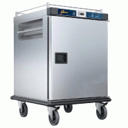 EURAST - Chariot chaud humide ventilé électrique 10 gn 2/1 ou 20 gn 1/1 - 790x935x1215 mm - 1941 W 230/1V - 66950309 - inox 66950309
