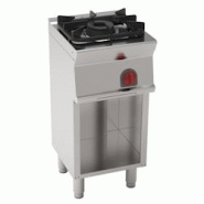 EURAST - Fourneau à gaz 1 brûleur sur support ouvert - 400x450x900 mm - 7,2 Kw - 33290317 - inox 33290317 EURAST - Fourneau à gaz 1 brûleur sur support ouvert - 400x450x900 mm - 7,2 Kw - 33290317 - inox 33290317