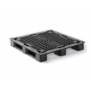 Palette plastique 1140 X 1140 X 156 - 3 semelles - CUQP1140MR3RR