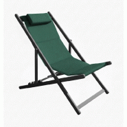 Proloisirs Chilienne Padded Lena Graphite/Vert - vert aluminium BM3357