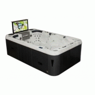 The Theater - Spa portable 8 places 380 x 228 x 116 cm avec téléviseur intégré et 126 jets de massage The Theater - Spa portable 8 places 380 x 228 x 116 cm avec téléviseur intégré et 126 jets de massage