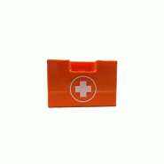 Trousse de secours rigide travaux btb 2/4 personnes france securite orange