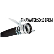 Tuyau industrie BTP - Tinawater SD 10 EPDM - Température : -30°C à +80°C - Aspiration et Refoulement d'Eau, Engrais, Produits Chimiques