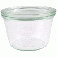 WECK Set 4 bocaux coniques droits 370 ml - 035-1211273