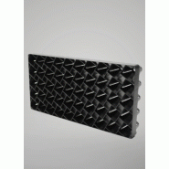 Winstrip - Lot de 5 plaques de semis - Winstrip 72, 72 cellules - 50x25 cm - Plastique recyclé sans BPA_0