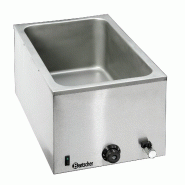 Bain Marie GN1/1 avec robinet 200mm Bartscher