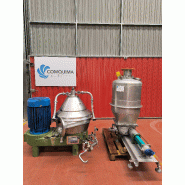 Centrifugeuse a plateaux westfalia sc 35-36-177 avec mono-pompe