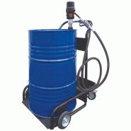 Chariot de lubrification pour fût de 200 litres - Pompe pneumatique 5,5:1 - Compteur digital - CEMO - 90762 Chariot de lubrification pour fût de 200 litres - Pompe pneumatique 5,5:1 - Compteur digital - CEMO - 90762