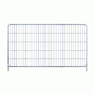 Clôtures de chantier arrondies renforcées fabriquées en France - CLTRPGLV-BT12 Clôtures de chantier arrondies renforcées fabriquées en France - CLTRPGLV-BT12