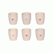 Coffret de 6 tasses Sangam 6,5 cm - Beige Rond Porcelaine Table Passion 6.8x6.8 cm - beige porcelaine 3106232960925 Coffret de 6 tasses Sangam 6,5 cm - Beige Rond Porcelaine Table Passion 6.8x6.8 cm - beige porcelaine 3106232960925