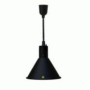 Cs lampe chauffante ch-02 noir h600 7455.1810 COMBISTEEL