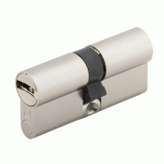 HERACLES Cylindre modulaire double entrée Pack laiton nickelé mat 32,5x32,5 mm Héraclès - argenté métal 745707