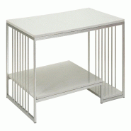 Mauro Ferretti Table Basse Kayseri Avec Double Plateau Effet Marbre Et Structure ArgentĂ©e - ĂlĂ©gance Polyvalente - 1428890000 - 1428890000 Mauro Ferretti Table Basse Kayseri Avec Double Plateau Effet Marbre Et Structure ArgentĂ©e - ĂlĂ©gance Polyvalente - 1428890000 - 1428890000