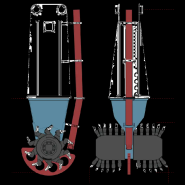 Mélangeur MXR D30 120hp - Capacité élevée pour pelles de 24 à 35t Mélangeur MXR D30 120hp - Capacité élevée pour pelles de 24 à 35t