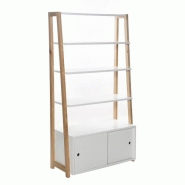 Grande Bibliotheque Design Blanche 4 You