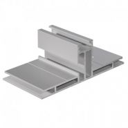 Profilé aluminium cadre tecoframe 100 - tec tex - epaisseur 35,9 mm