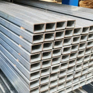 Tubes rectangulaires en acier galvanisé - 60, 40