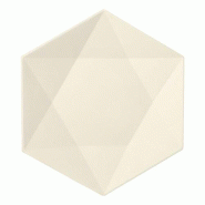 Assiettes bagasse pure hexagonal 2,5 x 26 x 23 cm blanc Diamond (144 unités) PAPSTAR - blanc Bagasse 37110