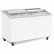 Congélateur bahut professionnel avec couvercle verre négatif 397 l - P7151.1010