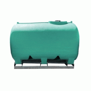 Cuve à vidange totale 5000L - PREMIUM - DURACUVE 5000 avec vanne Polypropylène DN50