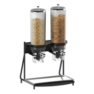 Distributeur de céréales large 2 tubes 5 litres CASSELIN CDCL2 Distributeur de céréales large 2 tubes 5 litres CASSELIN CDCL2