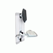 Ergotron StyleView Vertical Lift, Patient Room 61 cm (24") Mur Blanc Ergotron StyleView Vertical Lift, Patient Room 61 cm (24") Mur Blanc