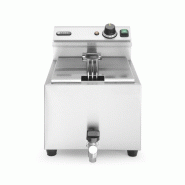 Friteuse Profi Line Analogique avec robinet de vidange 8L 230V HENDI