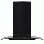 Gogarden Hotte murale Acier inoxydable 756 m³/h 60 cm Noir - 8718475597834