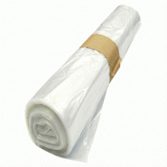 NOVACLEAN Sac Poubelle 110L SUP HD 22µ - Translucide PEHD Vierge - Ultra-Résistant Tri & Sécurité XL - Lot de 200 - transparent SP110HD22-T-SUP