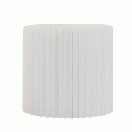 Podium Papéa blanc Ø28 H28 cm