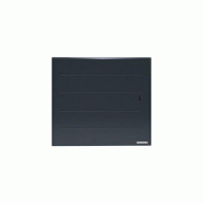 Radiateur Chaleur douce Ovation 3 horizontal gris ardoise 750W - Thermor - 480204_0