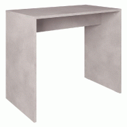 Table de présentation Vertigo béton 90x50x76cm