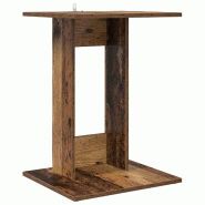 VidaXL Table d'appoint Bois ancien 45 x 40 x 62,5 cm Bois d'ingénierie Modèle Ombre Horizon Prime - 8000354