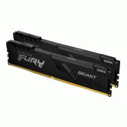 64go 3600mt/s ddr4 cl18 dimm (kit de 2) fury beast black