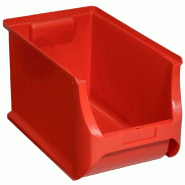 Allit Bac à bec ProfiPlus Box 4H, en PP, rouge - rouge plastique 4005187562811