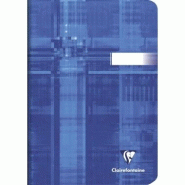 Clairefontaine Lot de 10 Cahier Metric A4, 80p./40 feuilles 90 g/m² piquées, ligné 8mm - 63126C