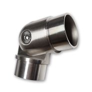 Coude inox orientable - Ø42,4 mm