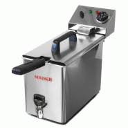 F6-4G Maiser friteuse de 4 litres avec robinet - F04L-G
