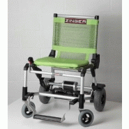 Fauteuil roulant électrique de loisirs lithium zinger