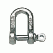 Manille droite 5mm acier zingué – chapuis - 330eg5z - 842045 Manille droite 5mm acier zingué – chapuis - 330eg5z - 842045
