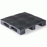 Palette  plastique  -  3 semelles - 1140 X 1140 - CUQP1140HR3RR Palette  plastique  -  3 semelles - 1140 X 1140 - CUQP1140HR3RR