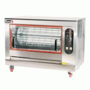 Romux® Rôtissoire Professionnelle Électrique Horizontale pour 12-16 Poulets 103x60 cm en Acier Inoxydable avec 1 Broche | Température 300°C - 620 Romux® Rôtissoire Professionnelle Électrique Horizontale pour 12-16 Poulets 103x60 cm en Acier Inoxydable avec 1 Broche | Température 300°C - 620