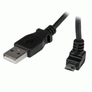 StarTech Cble Micro USB 1 m - A vers Micro B coudé 90°