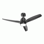Ventilateur plafonnier réversible et lumineux 140 cm noir à télécommande - Axelair - VPAN140 Ventilateur plafonnier réversible et lumineux 140 cm noir à télécommande - Axelair - VPAN140