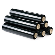 6 bobines film étirable opaque noir 20 microns 300m x 450mm 6 bobines film étirable opaque noir 20 microns 300m x 450mm