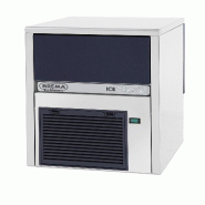BREMA - Machine à glaçons creux 22 kg/24h, réserve 4kg, condenseur air - IMF 26 A-HC - argenté Acier inoxydable 18/8 127221